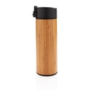 Bogota vacuum bamboo coffee mug