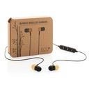 Bamboo wireless earbuds