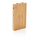 Bamboo 4.000 mAh wireless 5W Powerbank