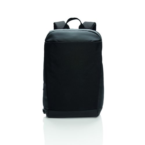 Madrid anti-theft RFID USB laptop backpack PVC free