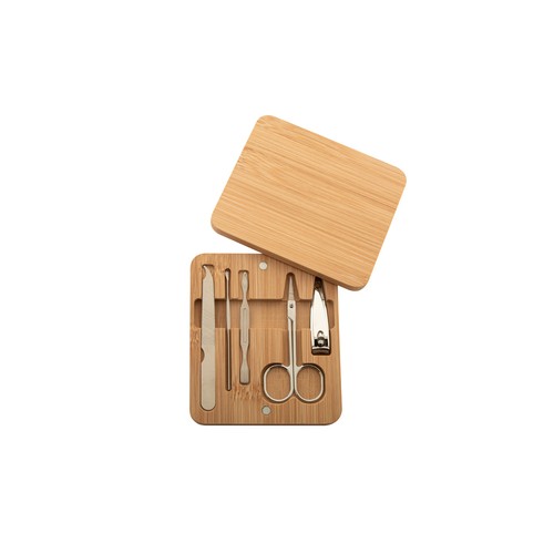 Bamboo manicure set Manoky