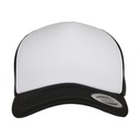 YP Classics® Curved Foam Trucker Cap – White Front