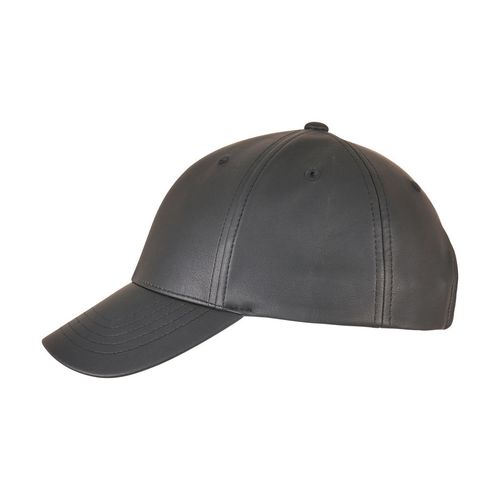 Synthetic Leather Alpha Shape Dad Cap