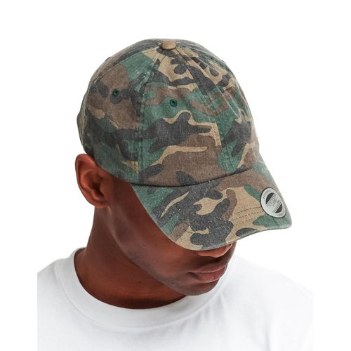 Low Profile Camo Washed Cap