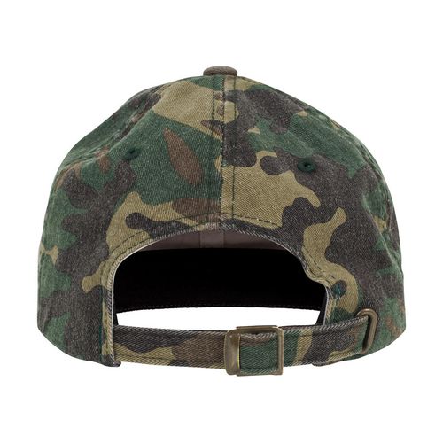 Low Profile Camo Washed Cap