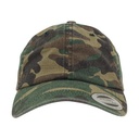 Low Profile Camo Washed Cap