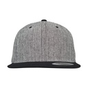 Melange Solid Snapback