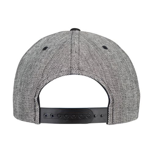 Melange Solid Snapback