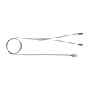 3-in-1 gevlochten nylon kabel
