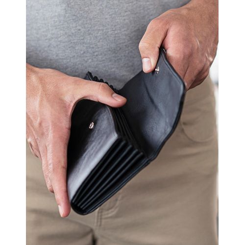 Waiter's Wallet with Press Stud