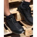 All Black Safety Trainer - size 3