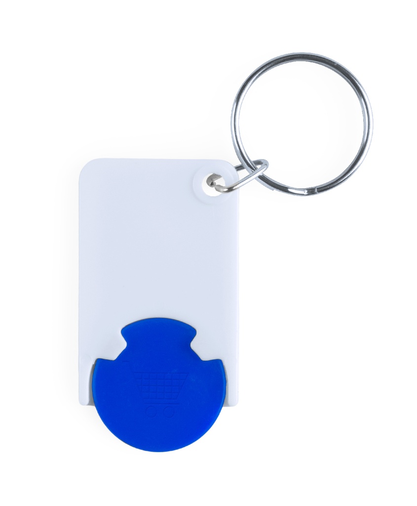 winkelwagenmunt sleutelhanger #1