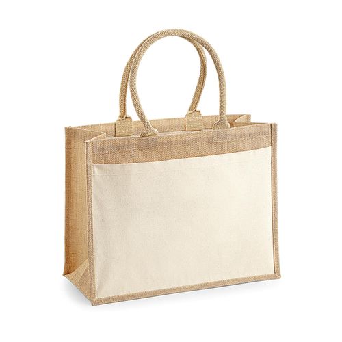 Cotton Pocket Jute Shopper