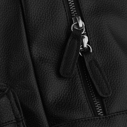 Faux Leather Fashion Backpack