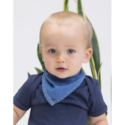 Baby Rocks Denim Bandana Bib