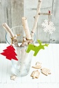 Kerst decoratie figuur, rendier #3