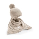 Knitted Scarf and Beanie Gift Set