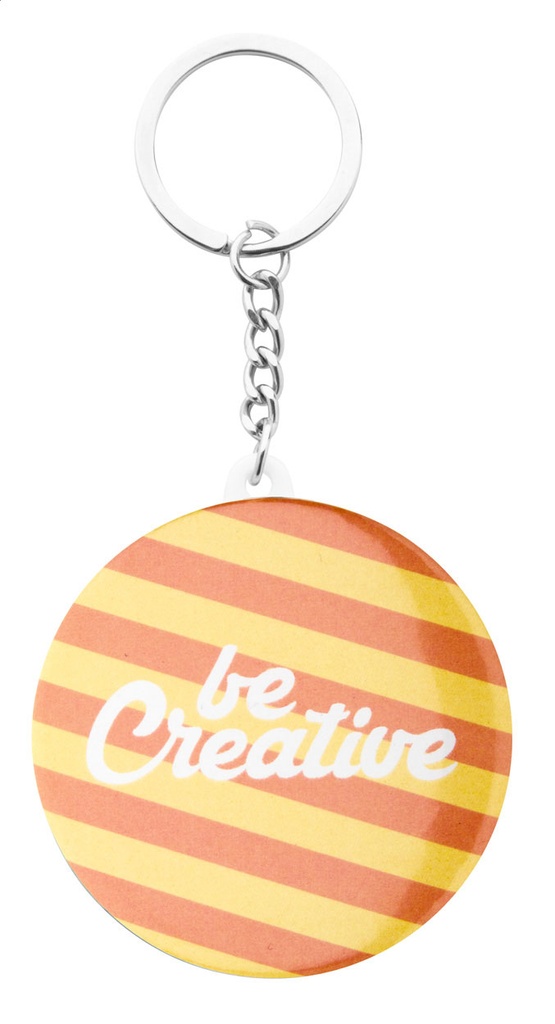 button sleutelhanger met pin #10