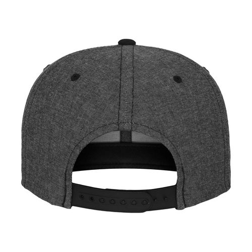 Chambray-Suede Snapback