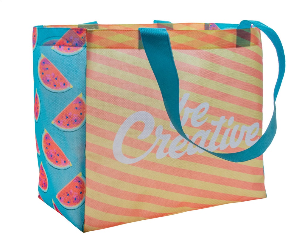custom made non-woven shopper #6