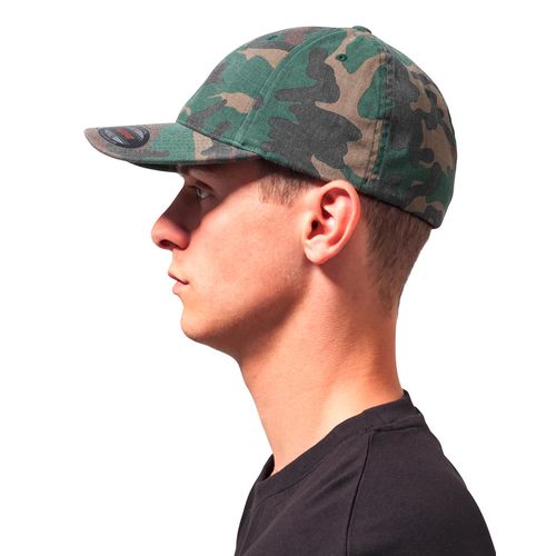 Flexfit Garment Washed Camo