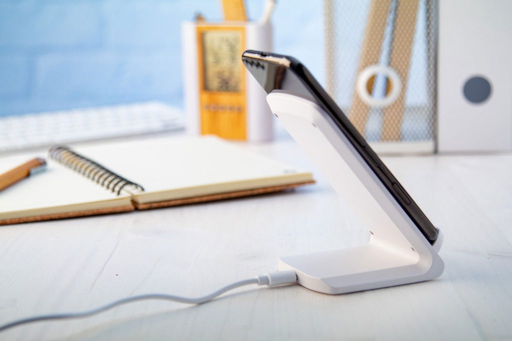 draadloze oplader met telefoon houder #5