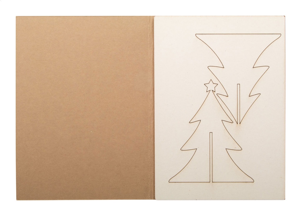 Kerstkaart, kerstboom #2