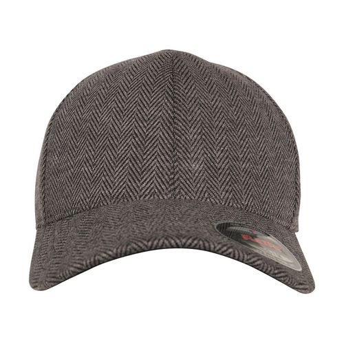 Heringbone Melange Cap