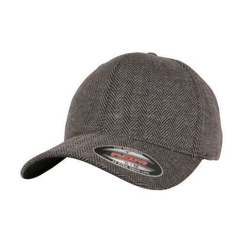 Heringbone Melange Cap