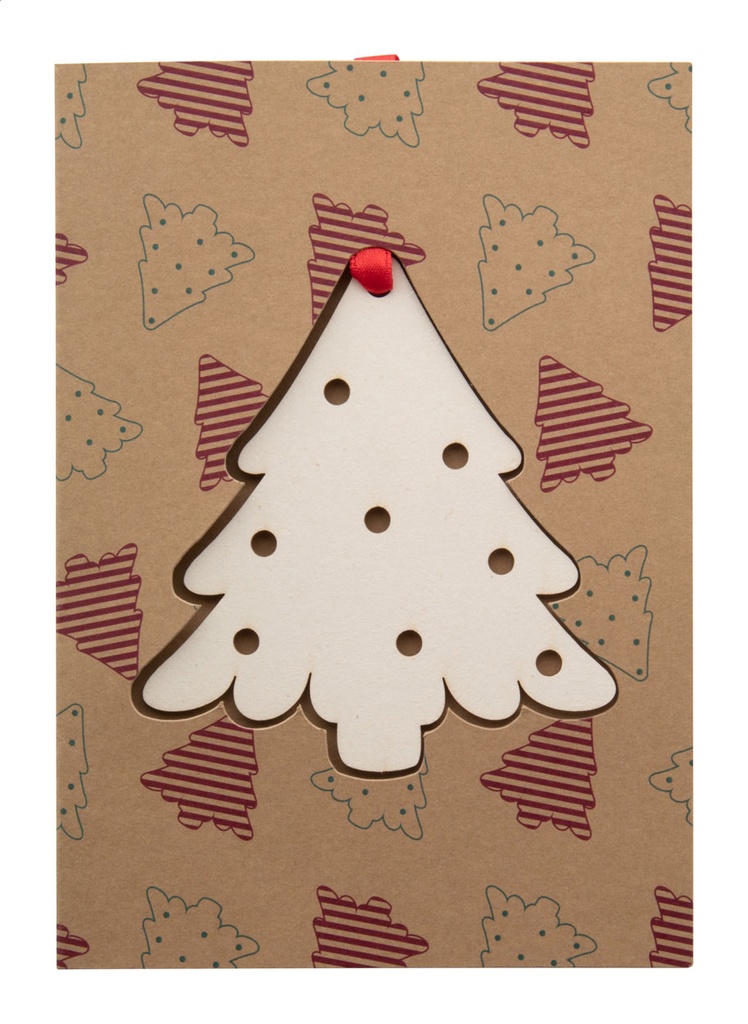 Kerstkaart, kerstboom #5