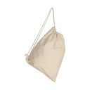 Cotton Backpack Single Drawstring