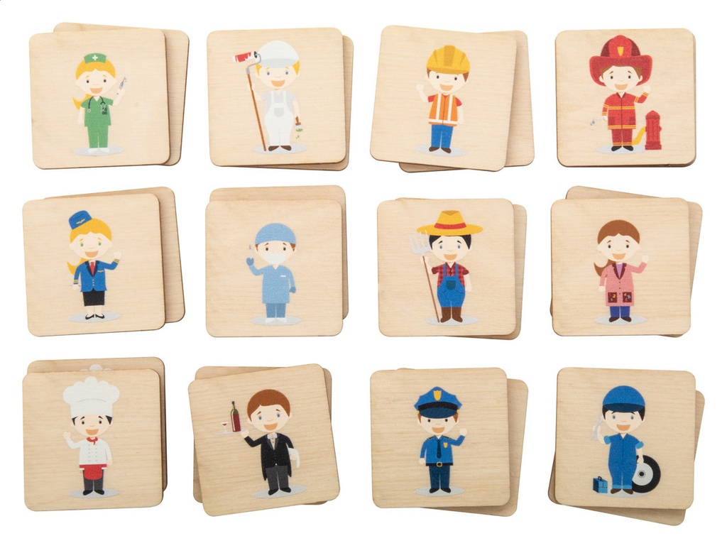 memory spel, beroepen #1