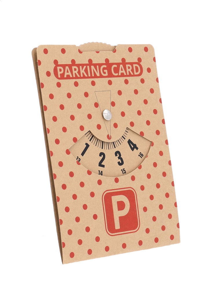 custom made parkeerschijf #1