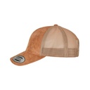 Suede Leather Trucker Cap