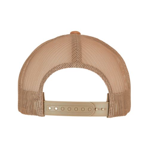 Suede Leather Trucker Cap