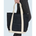 Canvas Denim Shopper