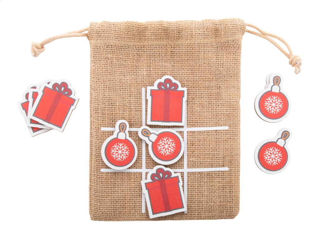 Kerst tic-tac-toe; versiering & kadodoos #3