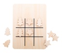 Kerst tic-tac-toe; ster & kerstboom #2
