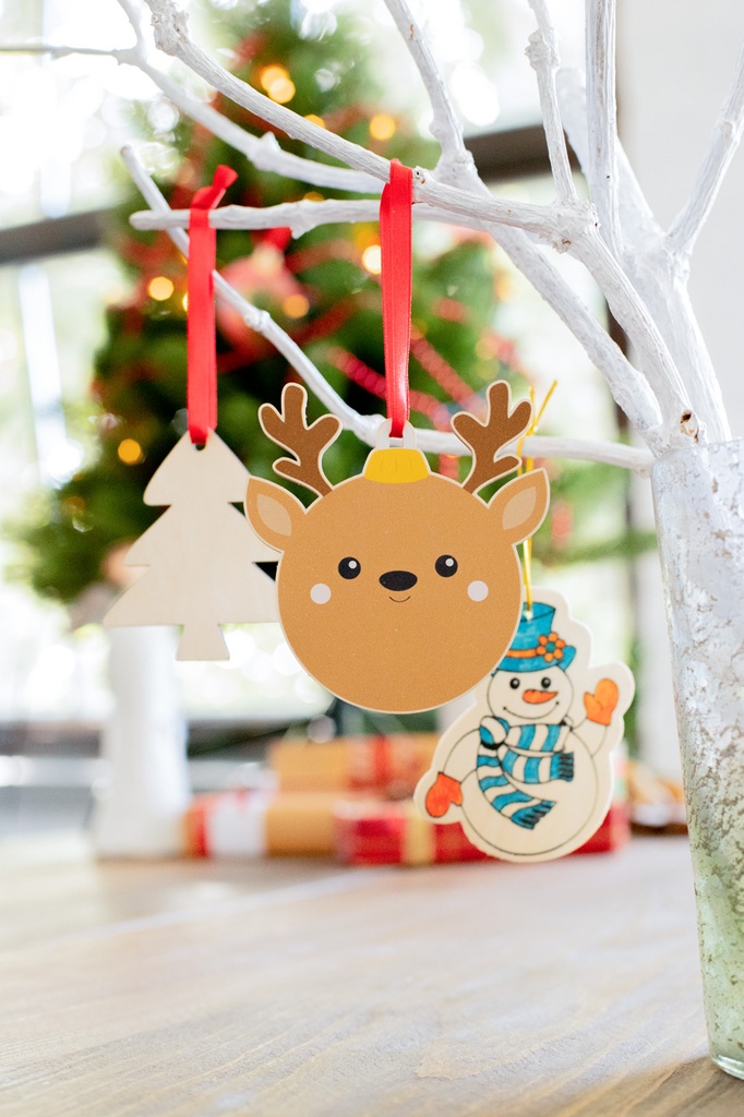 Kerstboomversiering, rendier #6