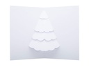 3D-kerstkaart, kerstboom #3