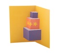 3D-kerstkaart, geschenkdoos #4