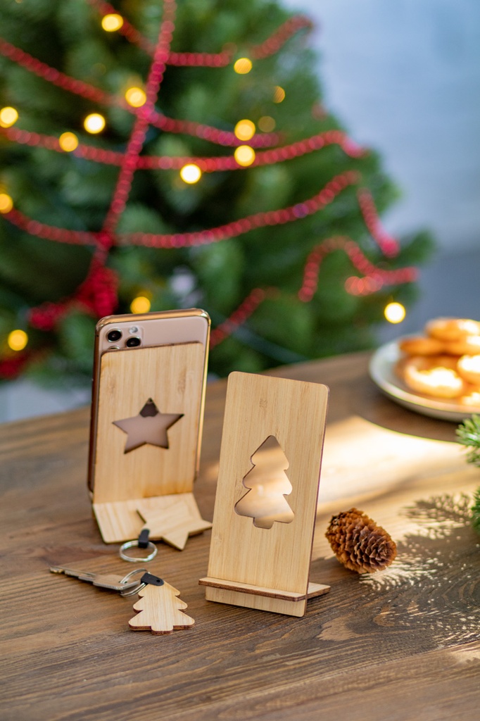 Mobiele telefoonhouder, kerstboom #4
