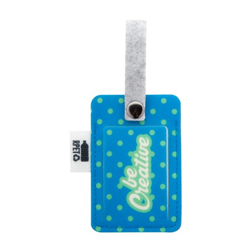 Custom rpet luggage tag CreaFelt Tag