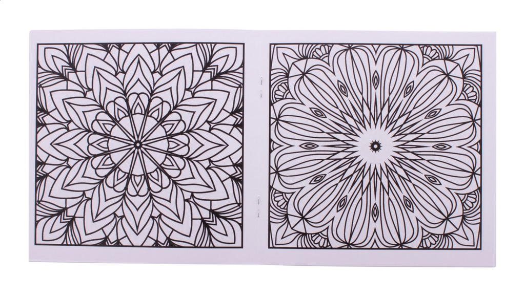 custom made kleurboekje, mandala #2