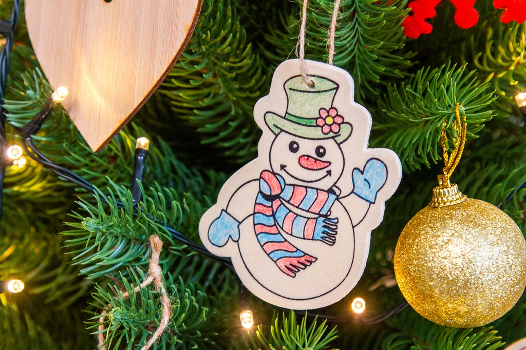 kerstboomversieringen inkleuren #6