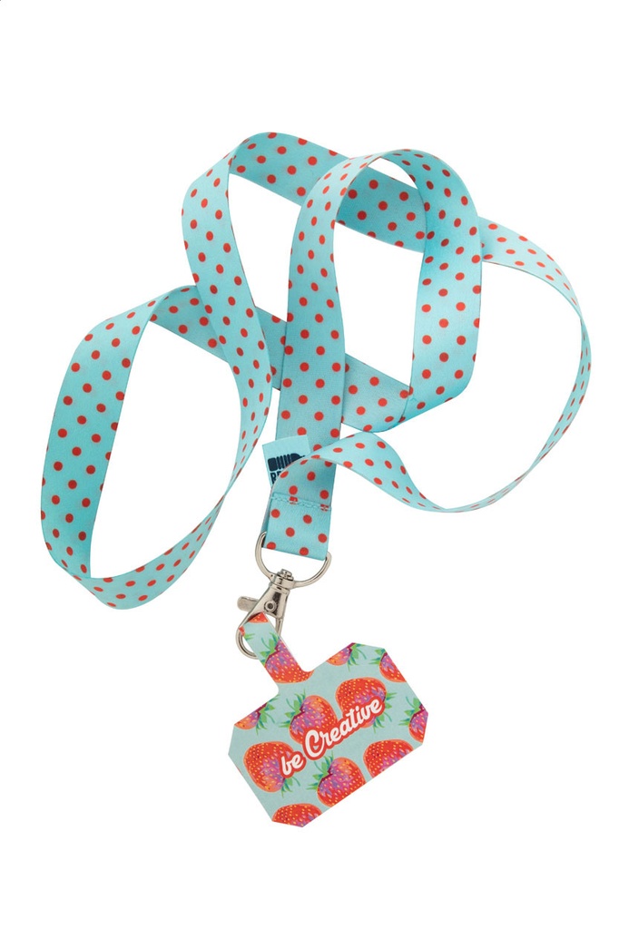 custom made mobiele telefoonhouder met RPET sleutelkoord #4