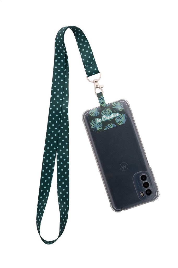 custom made mobiele telefoonhouder met RPET sleutelkoord #14