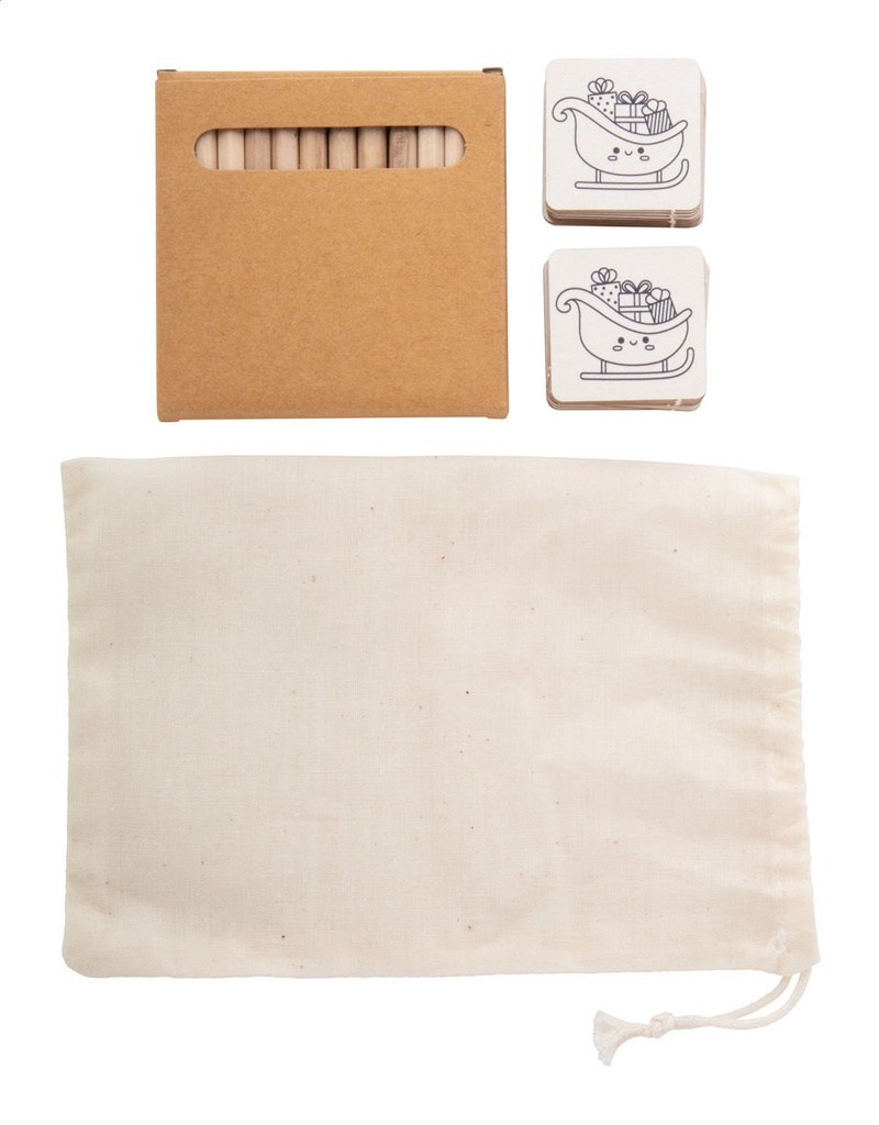 kleur kerstgeheugenspel #3