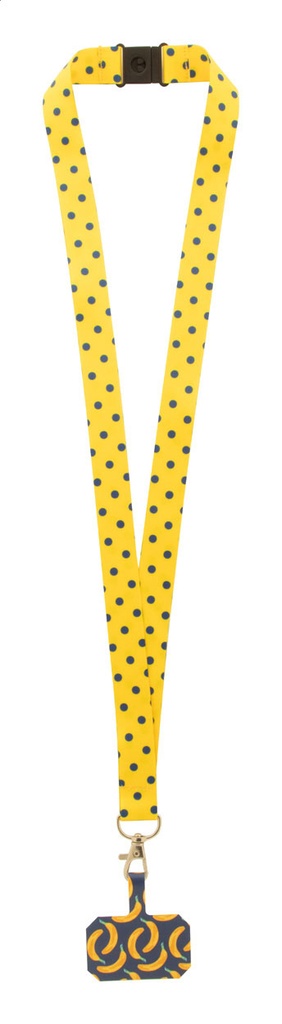 custom made lanyard met mobiele telefoonhouder en RPET-sleutelkoord #1