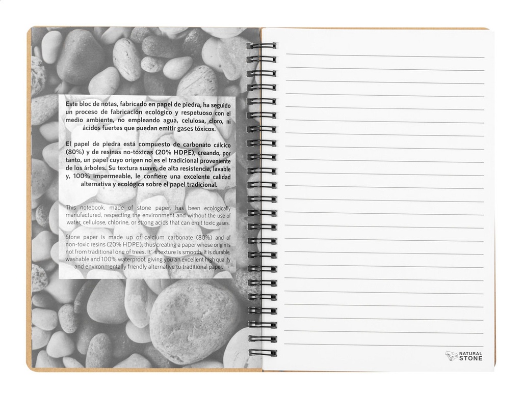 steen papier notitieboekje #4